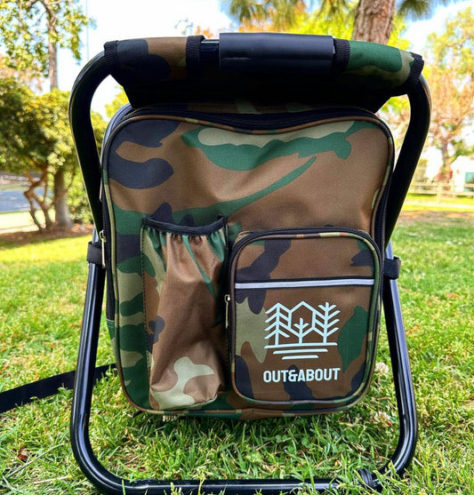 Camo 3 in 1 Backpack Chair