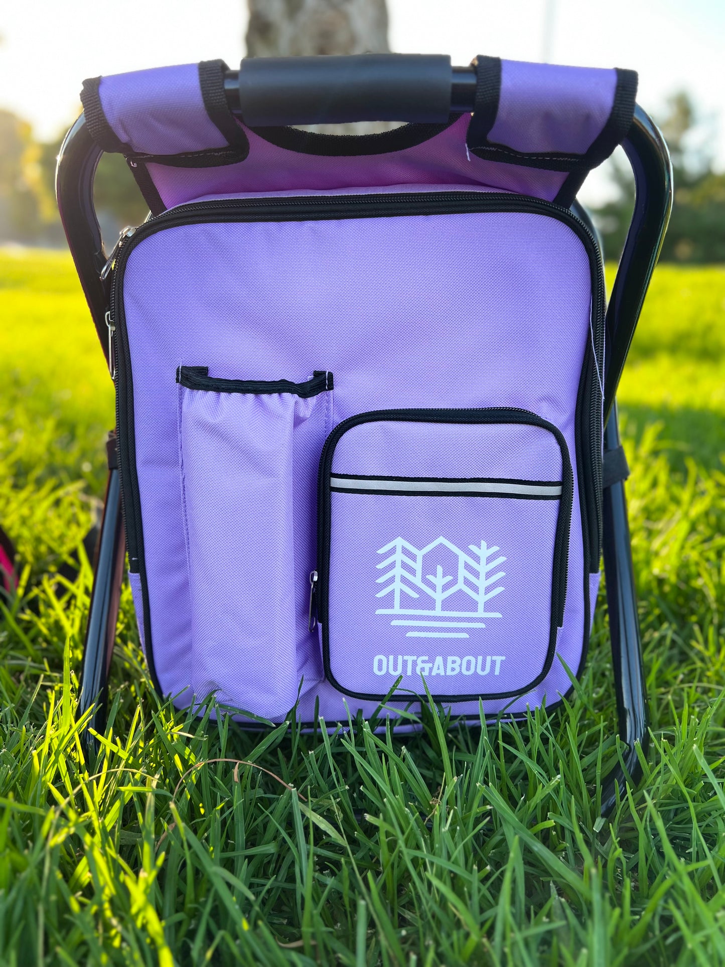 Lavender 3 in 1 Backpack Chair